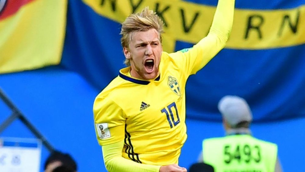 Le héros suédois, c'est lui. Goal