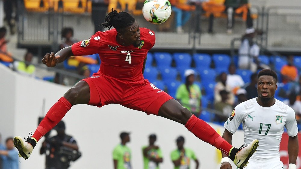 Emmanuel Adebayor's Togo managed a draw against the Ivory Coast. Goal