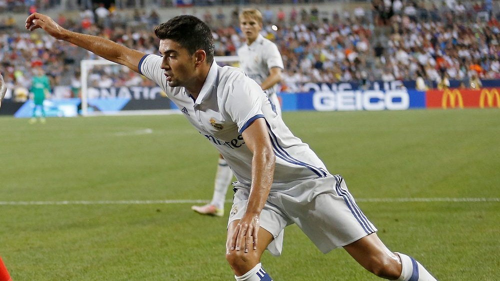 Enzo Zidane scored with his first shot for Real Madrid. Goal