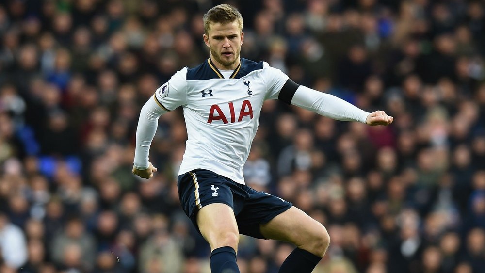 Eric Dier giving his best during a match. Goal