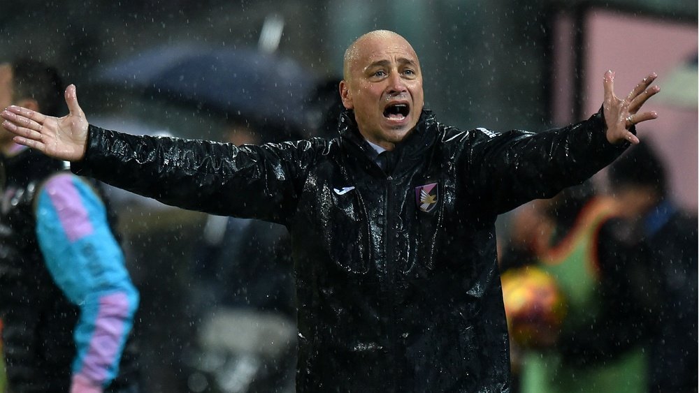 Eugenio Corini only lasted two months in charge of Palermo. Goal