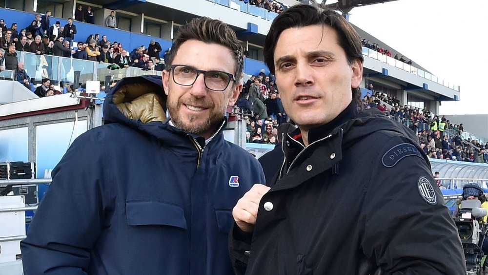Montella a brother to Roma boss. GOAL