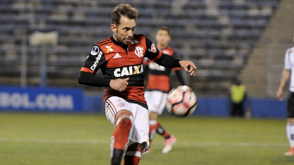 Everton Ribeiro Palestino Flamengo Copa Sudamericana 05072017