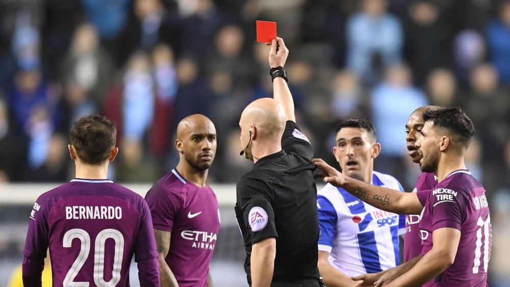 It's a red card – Guardiola accepts Delph sending off amid City's Wigan woe
