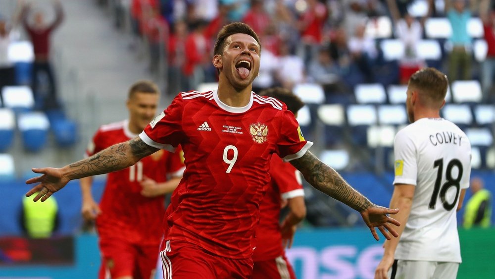 Fedor Smolov has played down his role in Russia's opening Confederations Cup win. GOAL