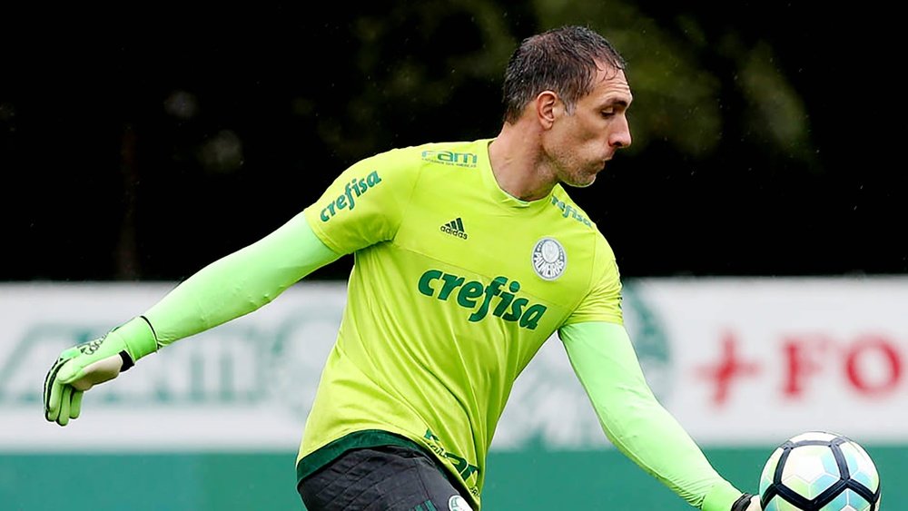 Prass, de 39 anos, prolongou a sua ligação ao Palmeiras. Goal