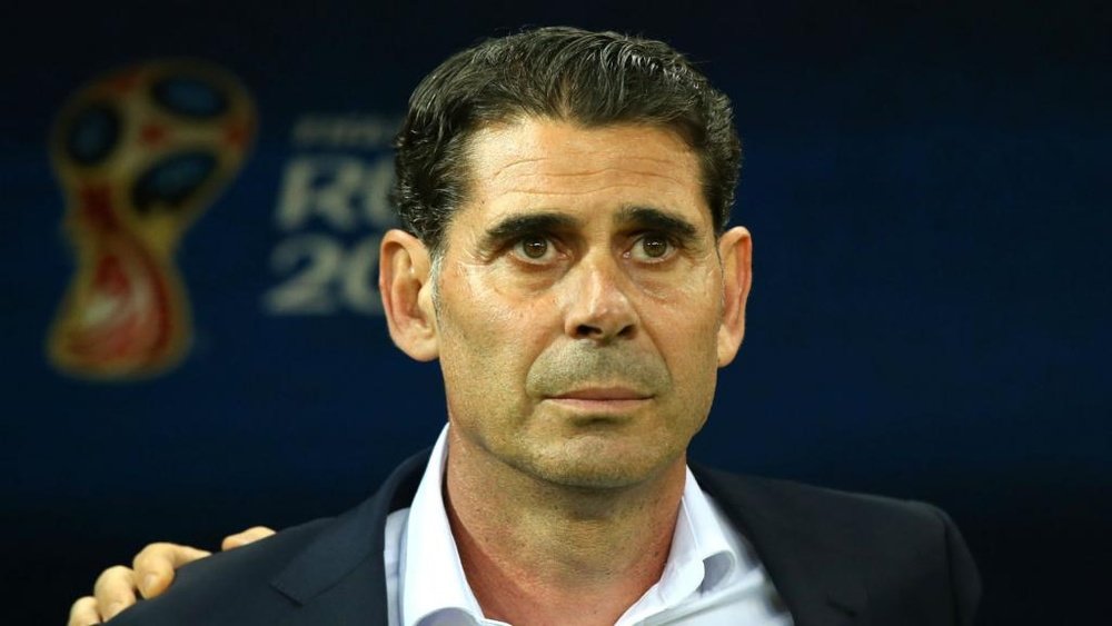 Hierro took over at the last minute. GOAL