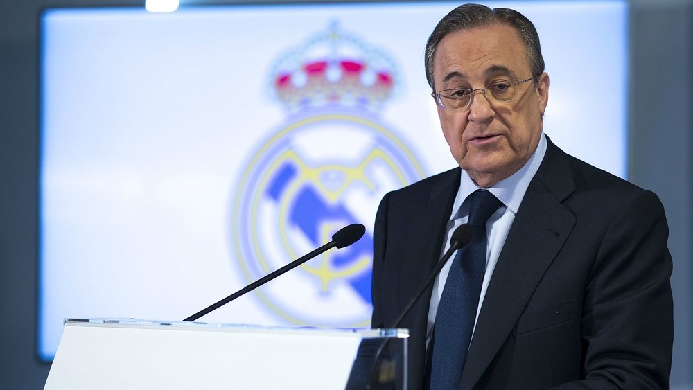 Florentino Perez président du Real Madrid. AFP