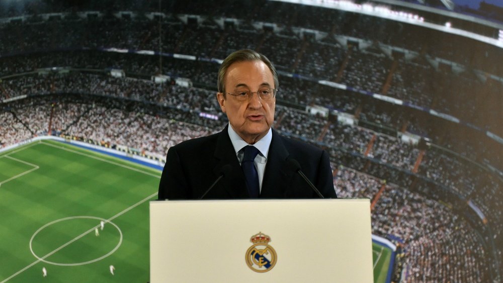 Real Madrid president Florentino Perez. Goal