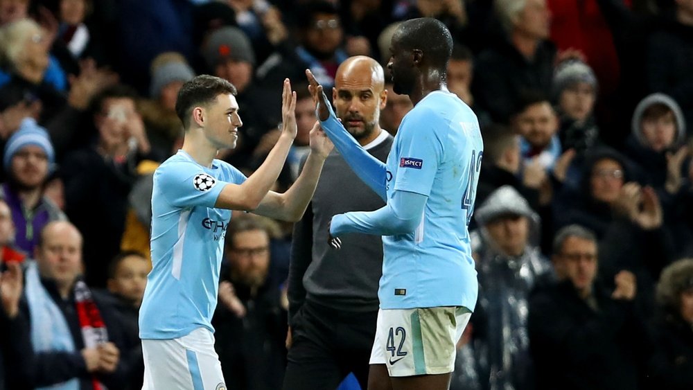 Toure has labelled rising star Phil Foden as the 'future' of Manchester City. GOAL