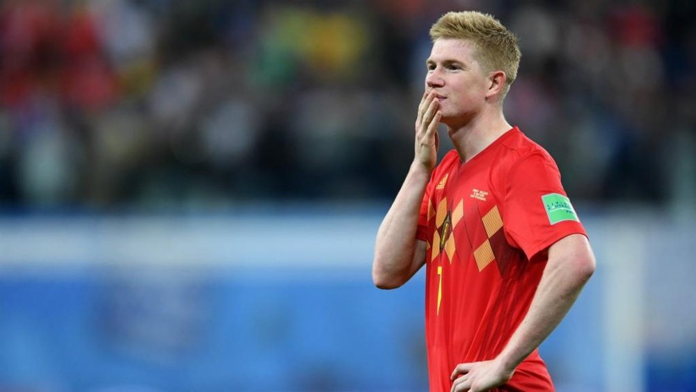 De Bruyne quer entrar para a história do futebol belga com o terceiro lugar na Copa do Mundo. Goal