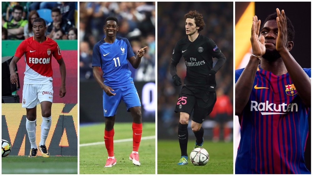 Ousmane Dembele is one member of France's so-called 'golden generation'. GOAL