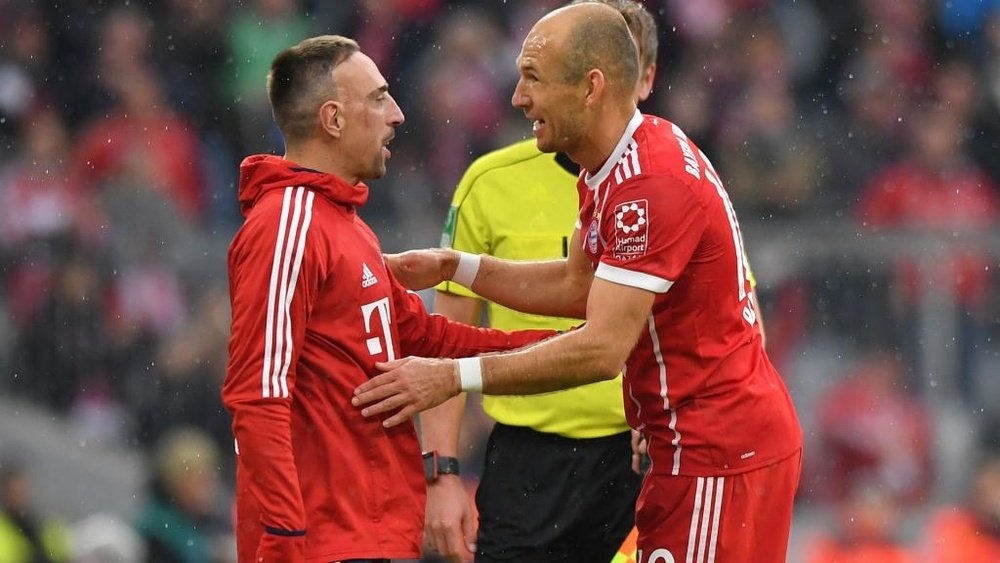 Ribery et Robben, les dinosaures du Bayern. Goal