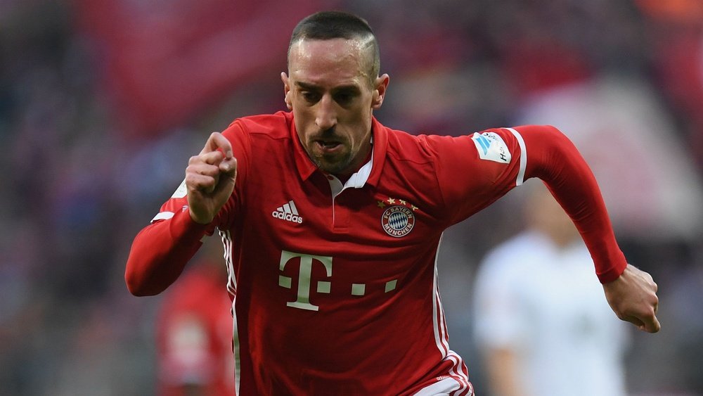 Ribery is back. Goal