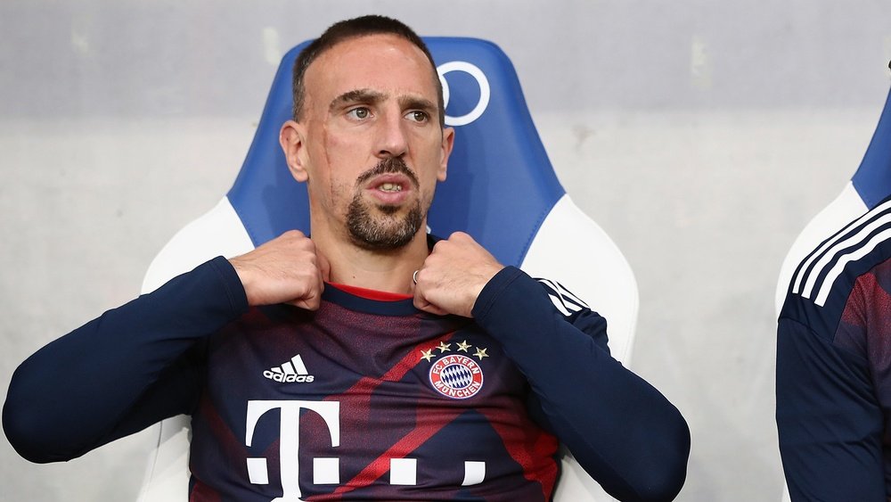Ribéry s'explique sur son geste. Goal
