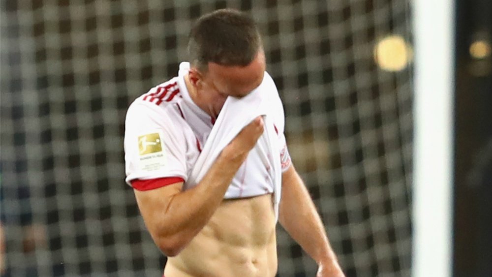 Franck Ribery's injury is not serious. GOAL
