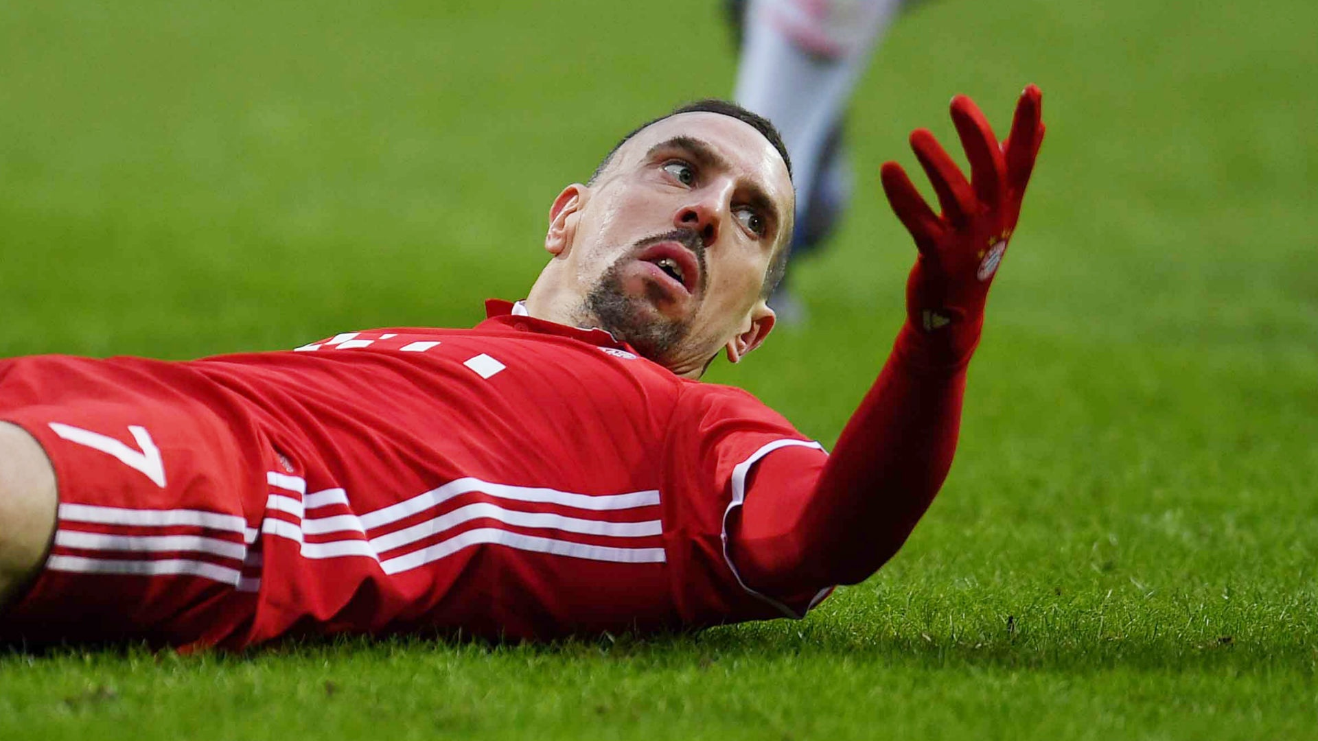 Ribery a Champions League doubt with hamstring injury