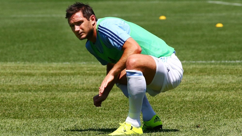 Frank Lampard in training with former club New York City. Goal