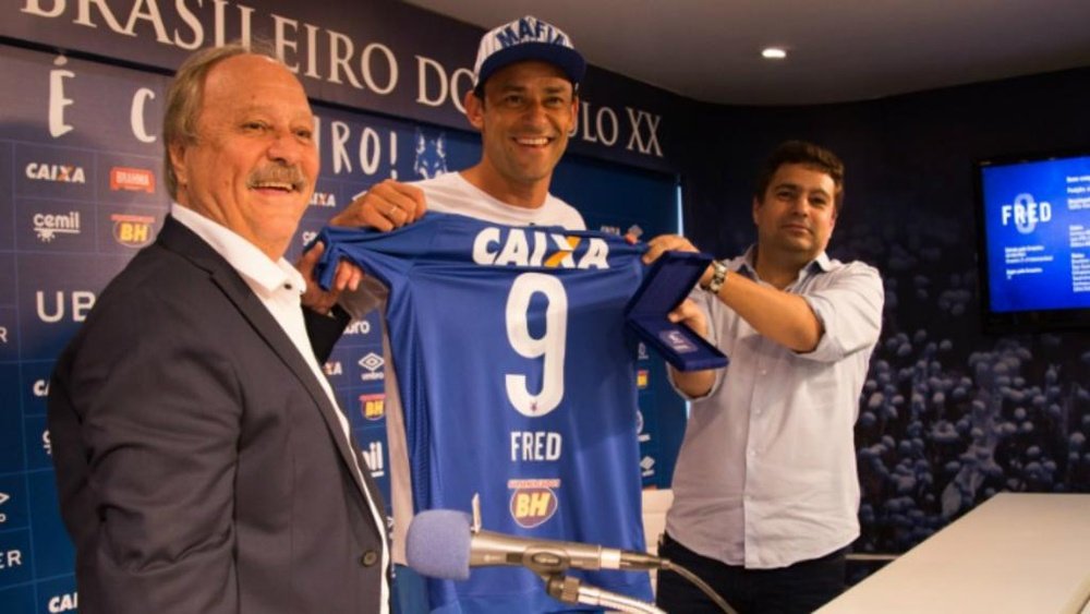 Fred é apresentado no Cruzeiro. Goal