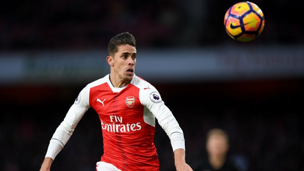 Gabriel in action for Arsenal. Goal