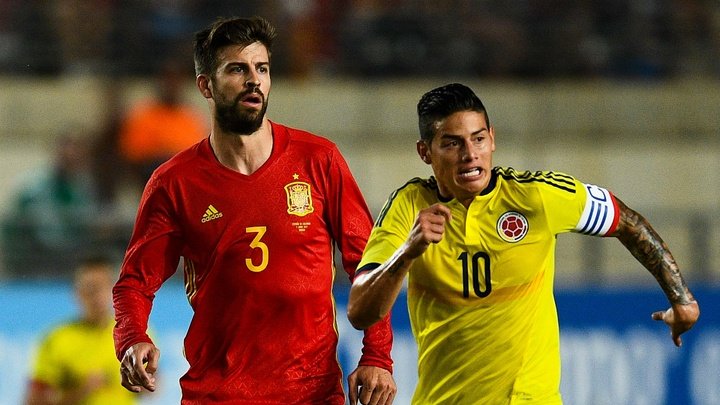 Espanha 2 x 2 Colômbia: Fúria, sai na frente, leva a virada, mas empata no fim do jogo contra a Colômbia