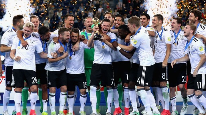 German youngsters collect Confederation Cup awards