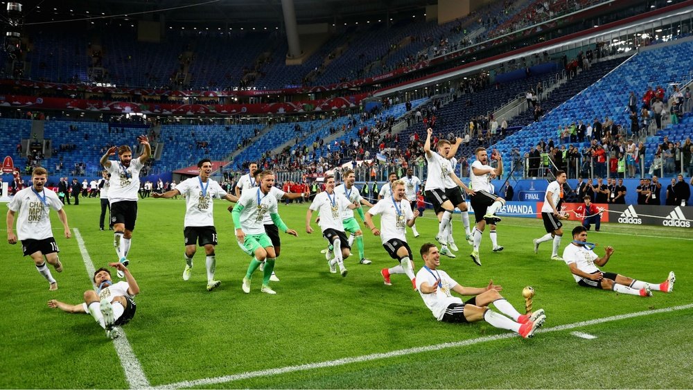 Germany dominate the Confederations Cup team of the tournament. GOAL