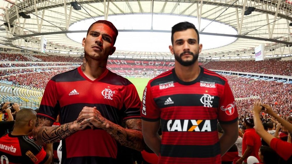 As opções do Flamengo com Guerrero e Henrique Dourado: competição ou parceria?