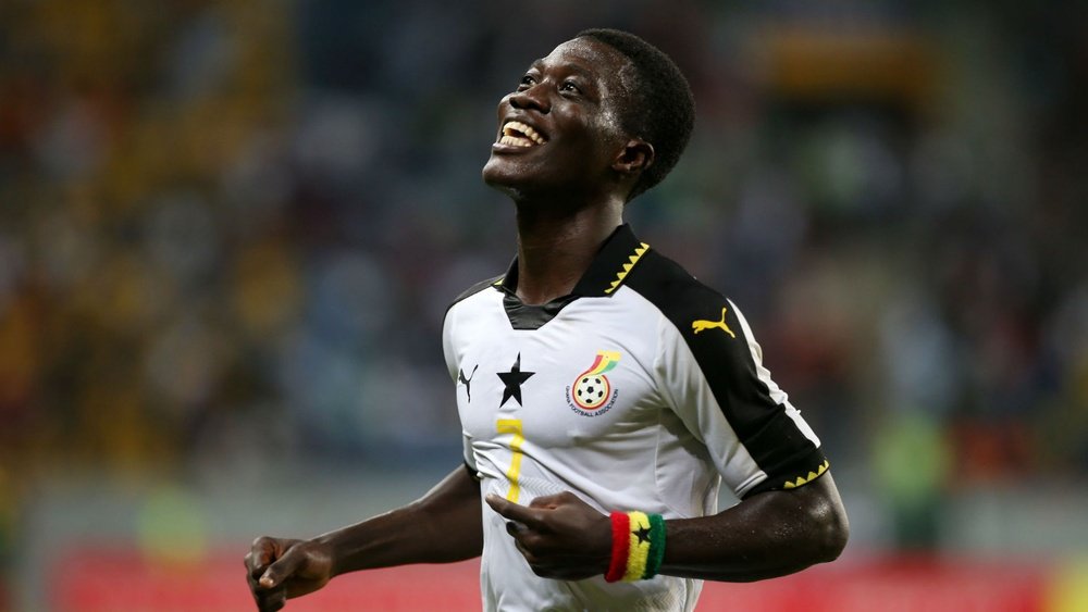 Le joueur du Ghana, Ibrahim Sulley. Goal