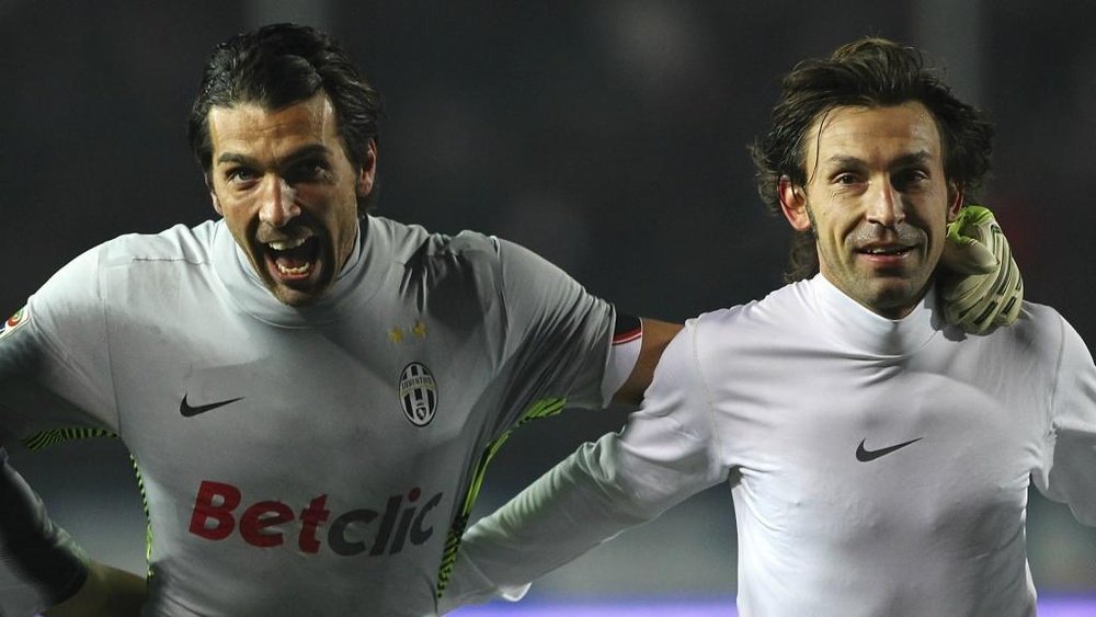 Pirlo sympathises with his former team-mate. GOAL