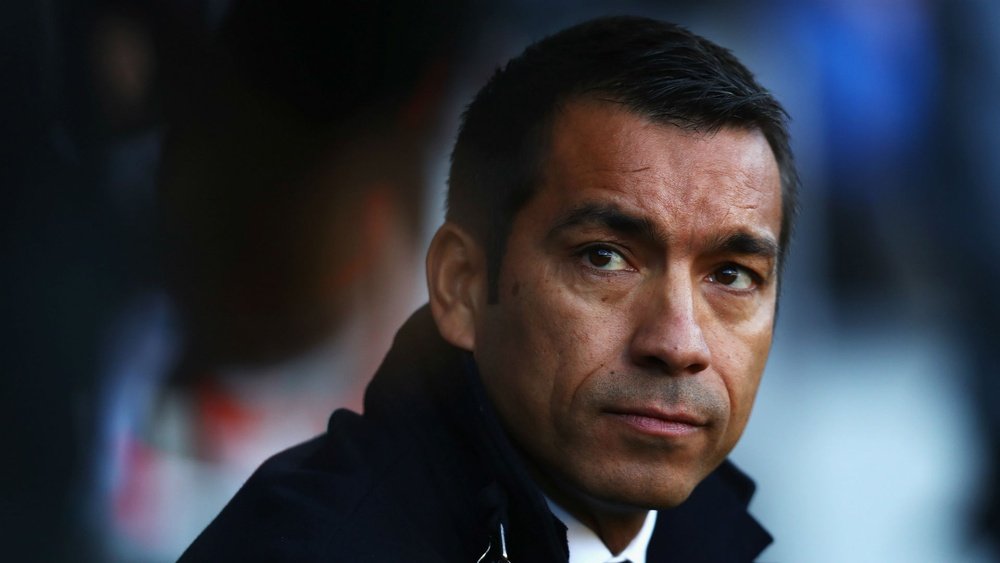 Giovanni van Bronckhorst is hoping Feyenoord can beat Napoli to a Europa League spot. GOAL