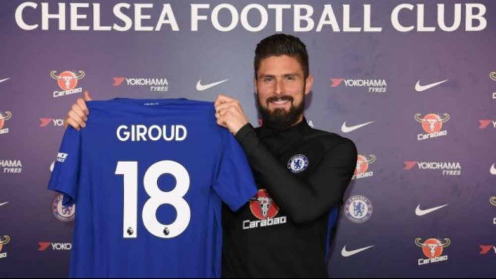 Grioud completed his move to Chelsea. GOAL