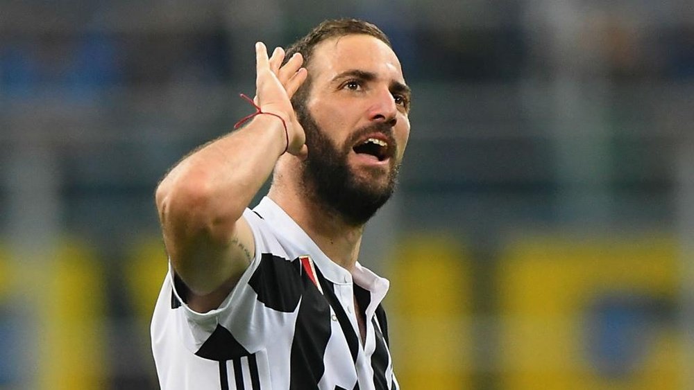 Higuain has been promoted from the bench. GOAL