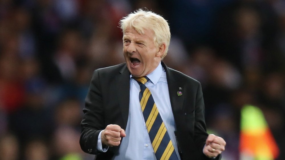 Strachan credits 'footballing gods' for late Scotland victory