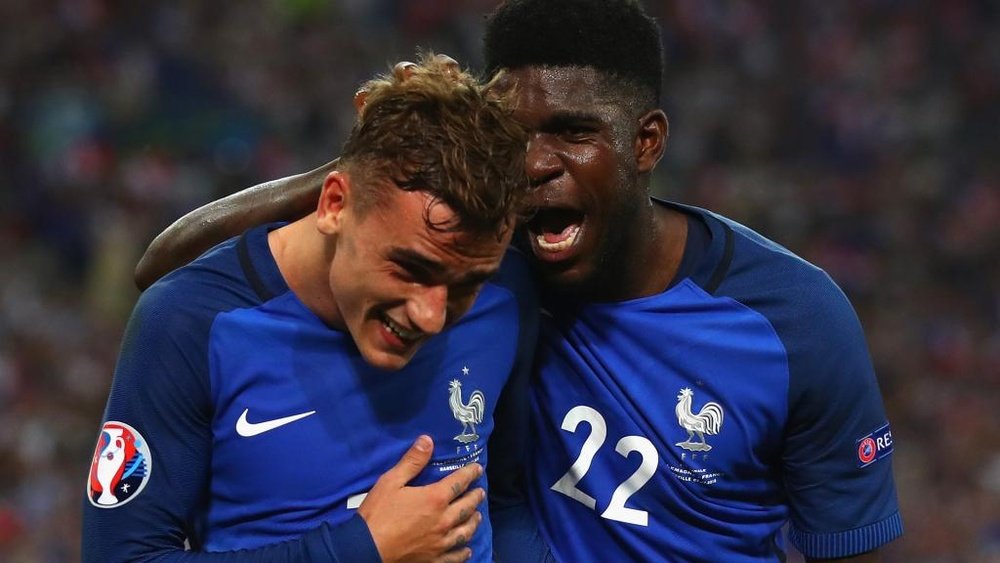 Umtiti: It would be fantastic if Griezmann came to Barca. Goal