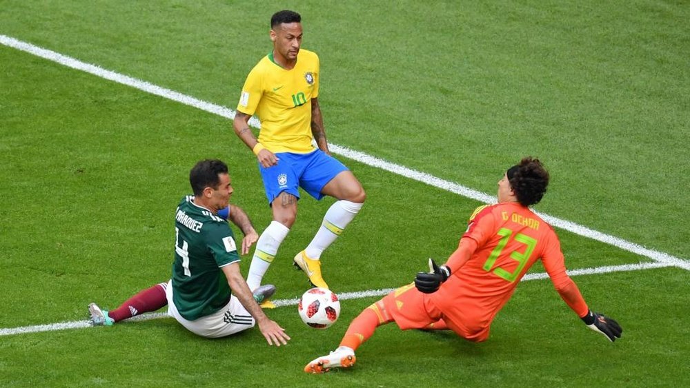 Ochoa reconhece superioridade do Brasil.Goal