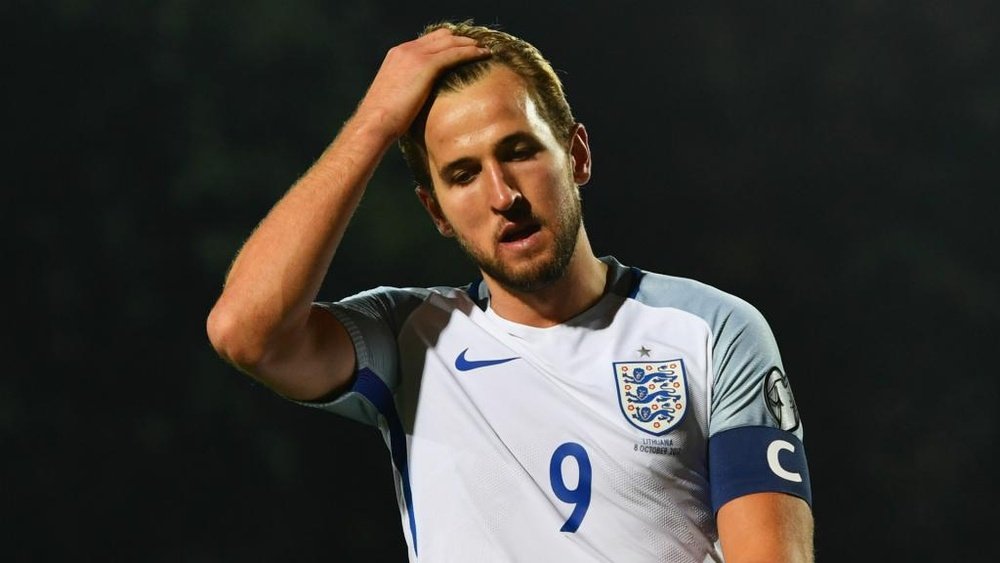 Harry Kane is currently out injured. GOAL
