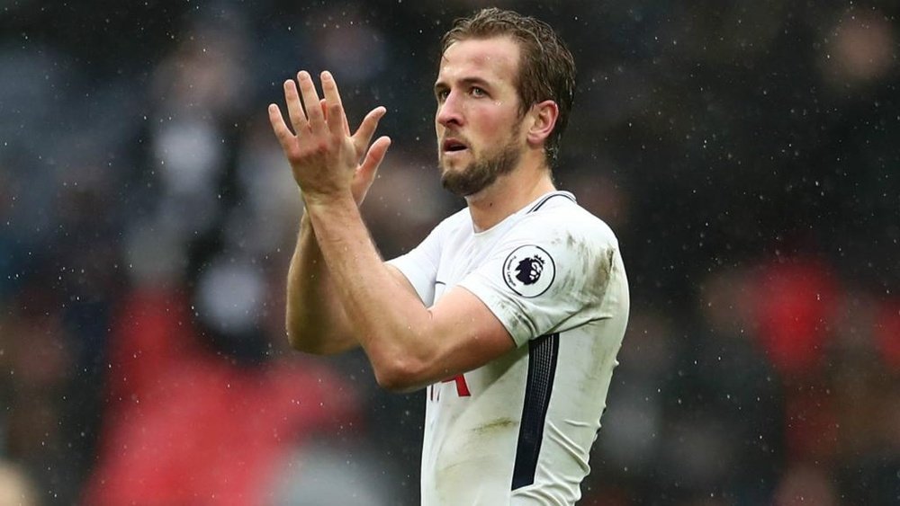 Kane scored the only goal in Spurs' derby win. GOAL