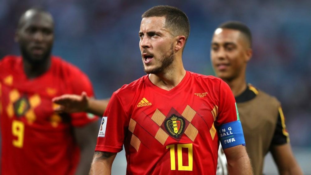 Hazard believes he is going from strength to strength. GOAL