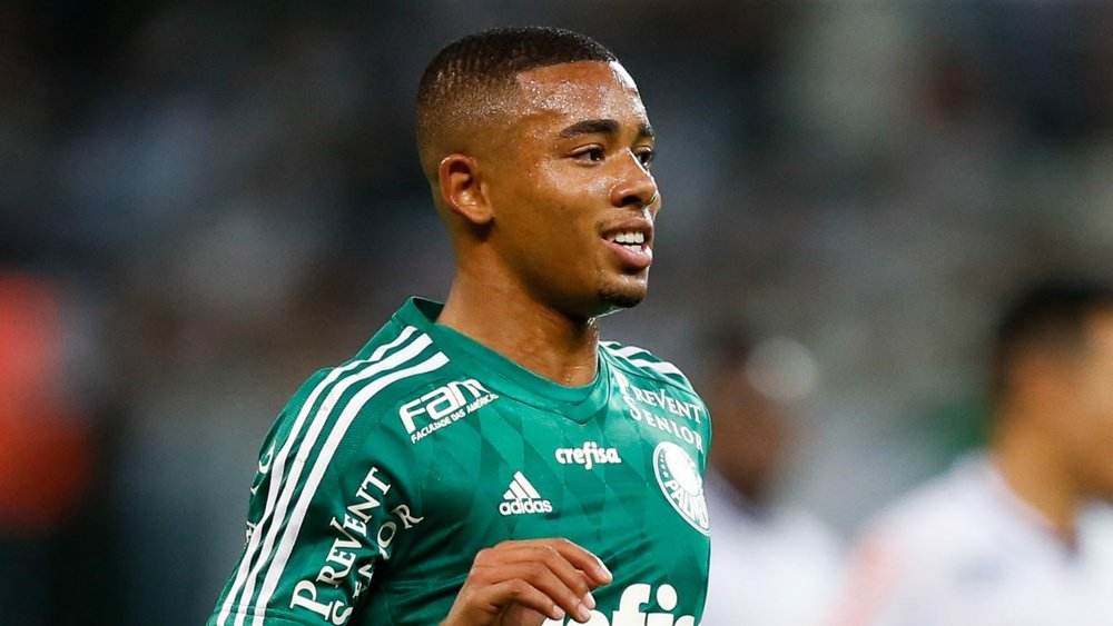 Gabriel Jesus will join City in January. Goal