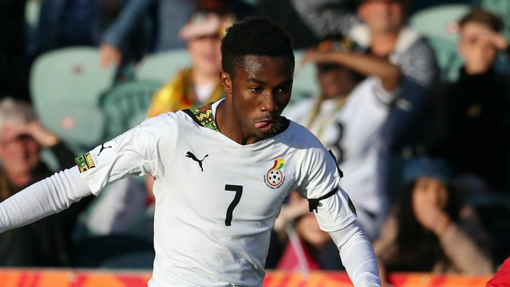 Samuel Tetteh hopes to join Manchester United. Goal