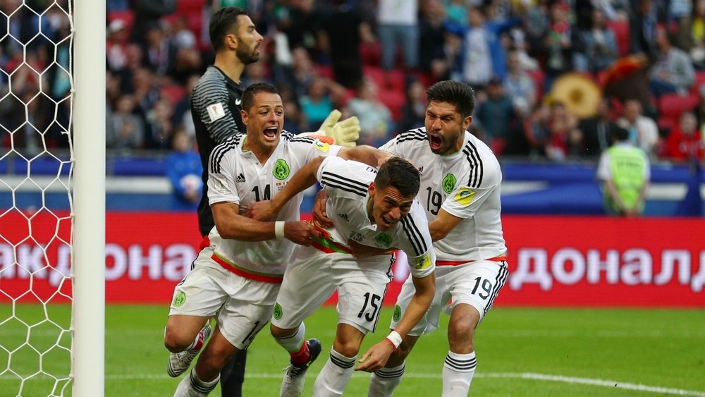 Hector Moreno's late header earned Mexico a deserved point in the eyes of their coach. GOAL