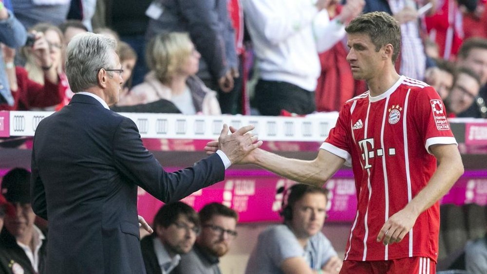 Muller has hailed Bayern's 'special' coach Jupp Heynckes. GOAL