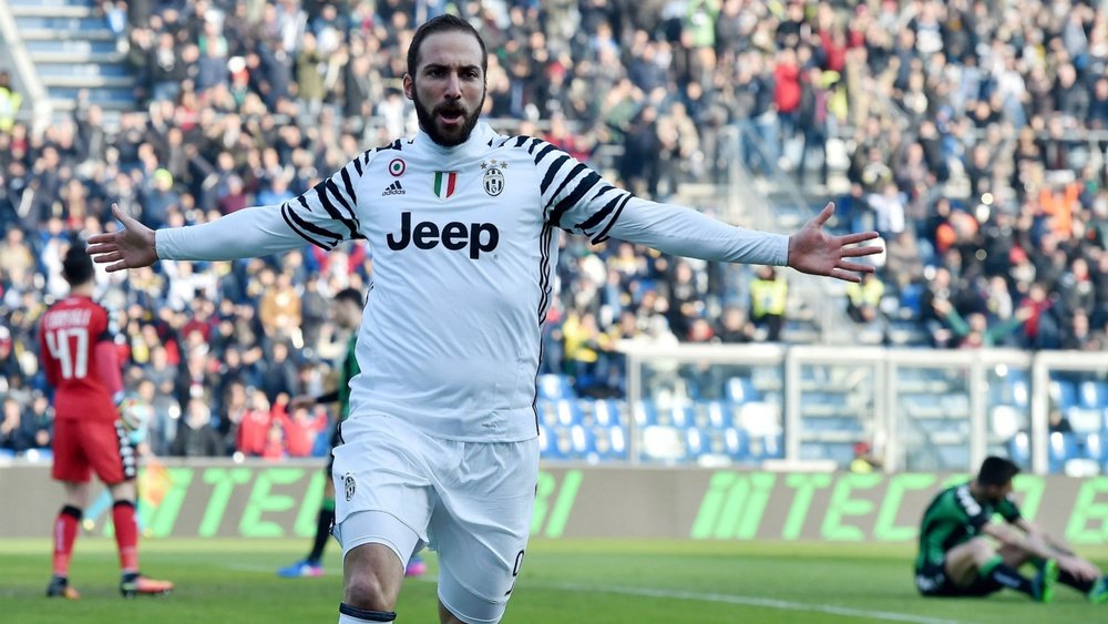 Gonzalo Higuain of Juventus during Sunday's match. Goal