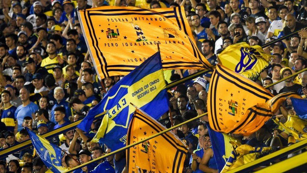 Na Argentina, Boca pode ser campeão jogando como visitante... mas com o apoio de sua torcida!