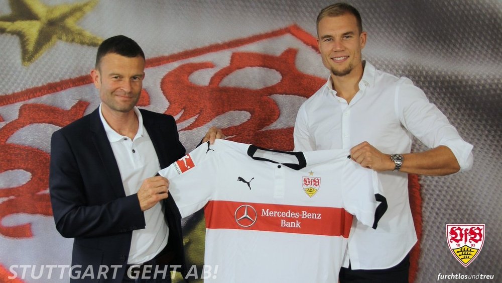 Holger Badstuber s'est engagé avec Stuttgart pour une saison. VfBStuttgart