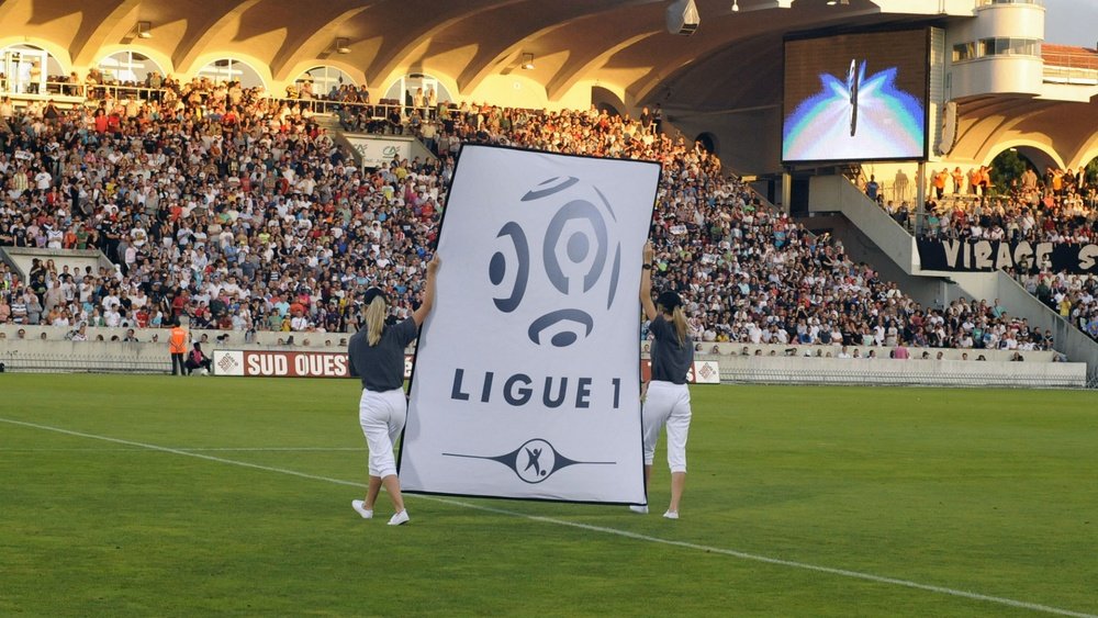 Le stade du Monaco lors d'un match de Ligue 1. GOAL