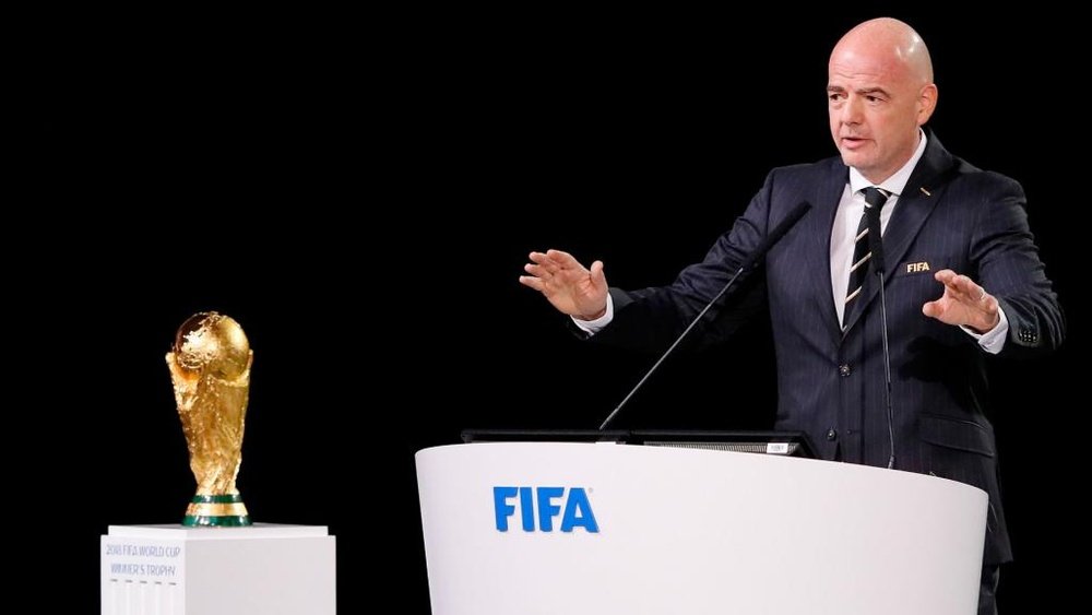 Gianni Infantino has been president of FIFA since 2016. GOAL