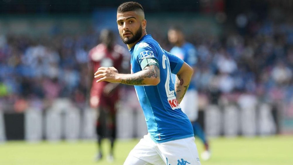 Insigne was the target of abuse from Juve fans. GOAL