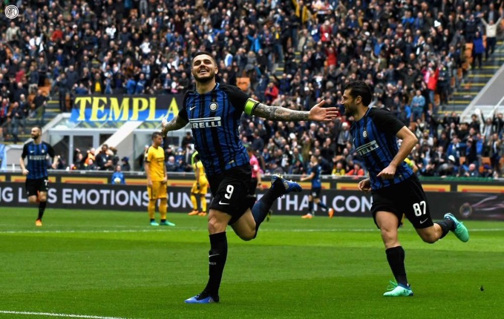 L'Inter se rapproche de la troisième place. Goal